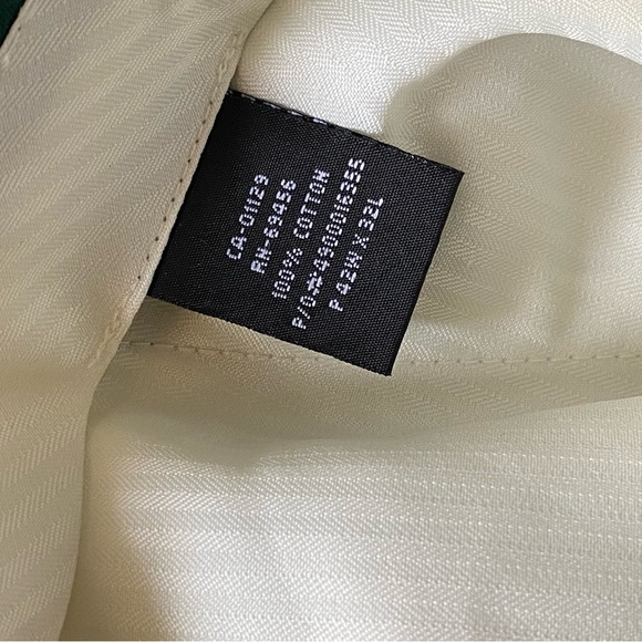 Ralph Lauren line & silk pant size 46B- 34 . (B23) - Picture 9 of 13